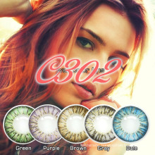 Tri Color Contact Lens, Contact Lens Big Eyes, Wholesale Crazy Contact Lens